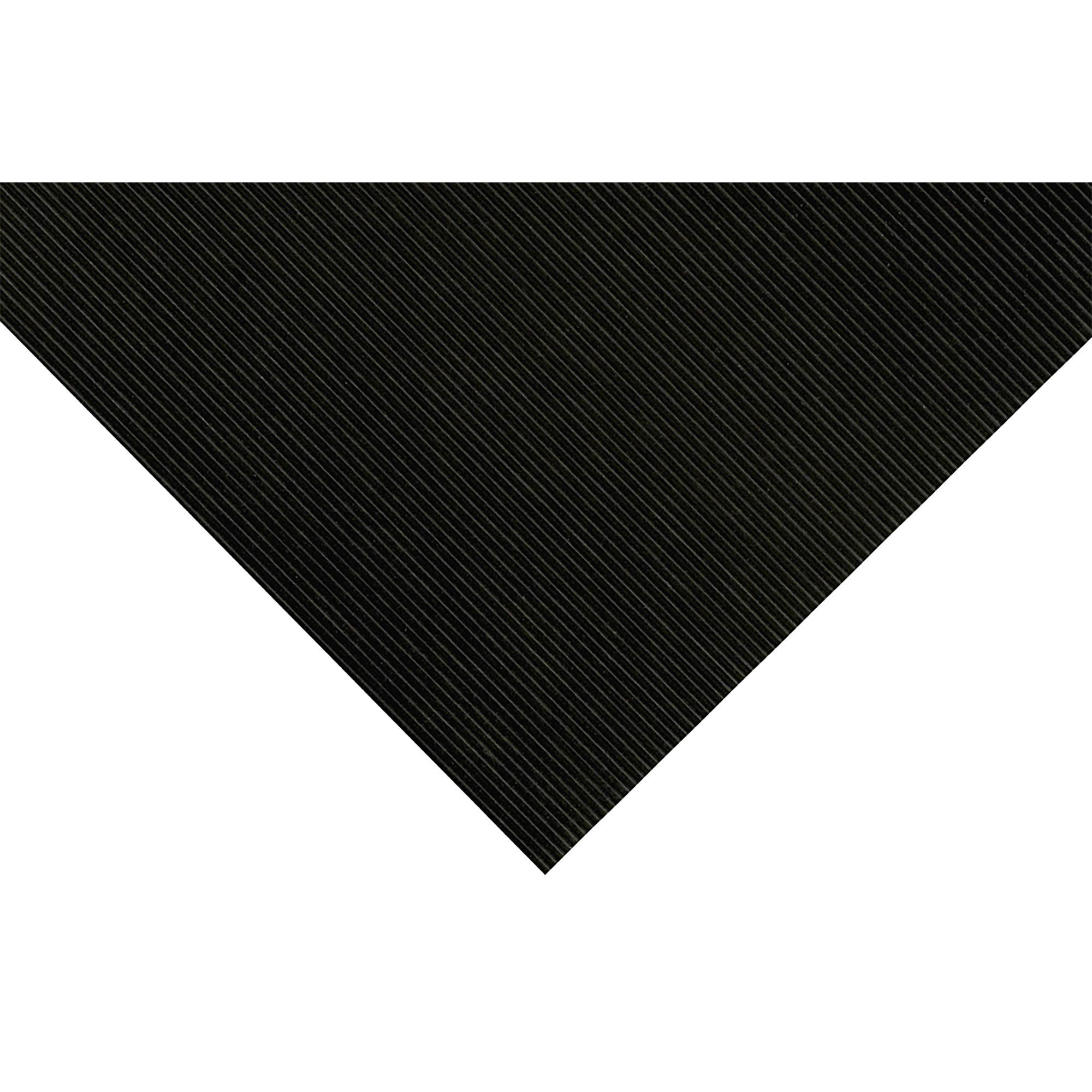M+A Matting, Switchboard Corrugated Surface Non-Conductive Matting, Width 48 in, Length 900 in, Thickness 1/4 in, Model# 781